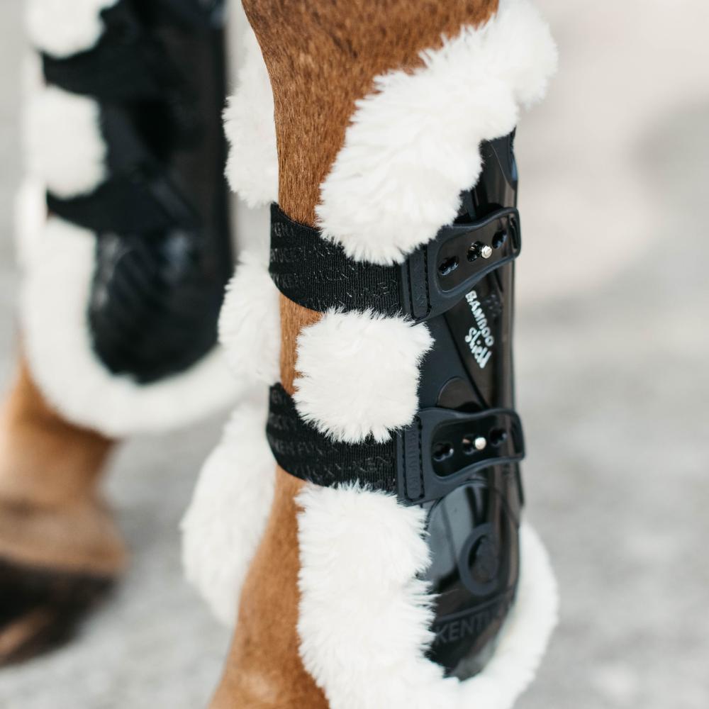 Jumping boots Bamboo Elastic Fur Vegan