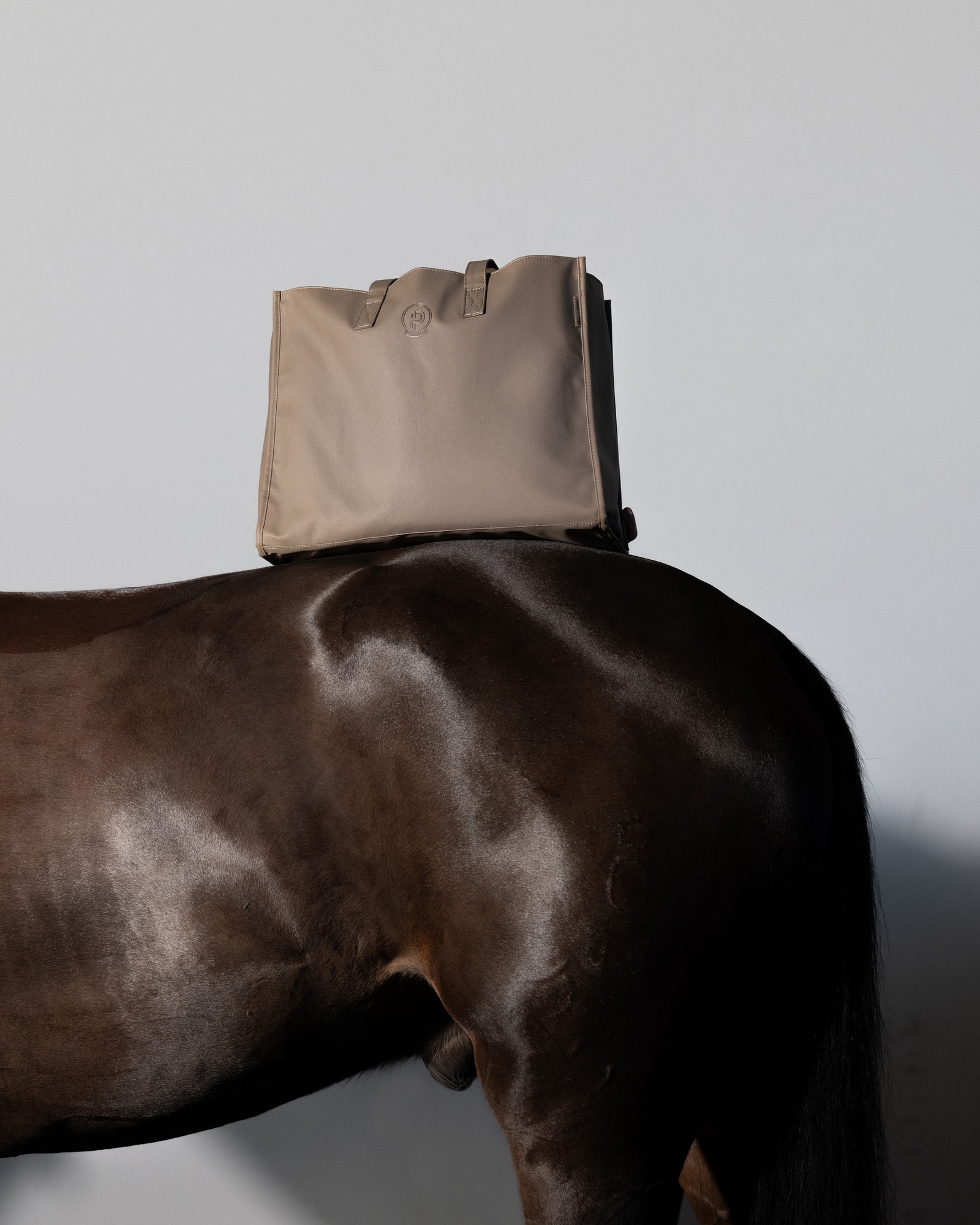 Shopper Platinum Faux Leather