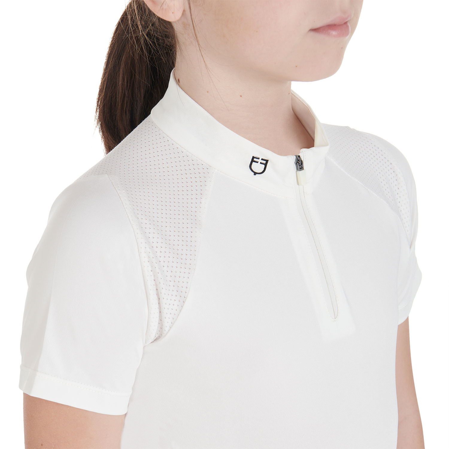 Schmales Kinder-Trainingspolo High Performance