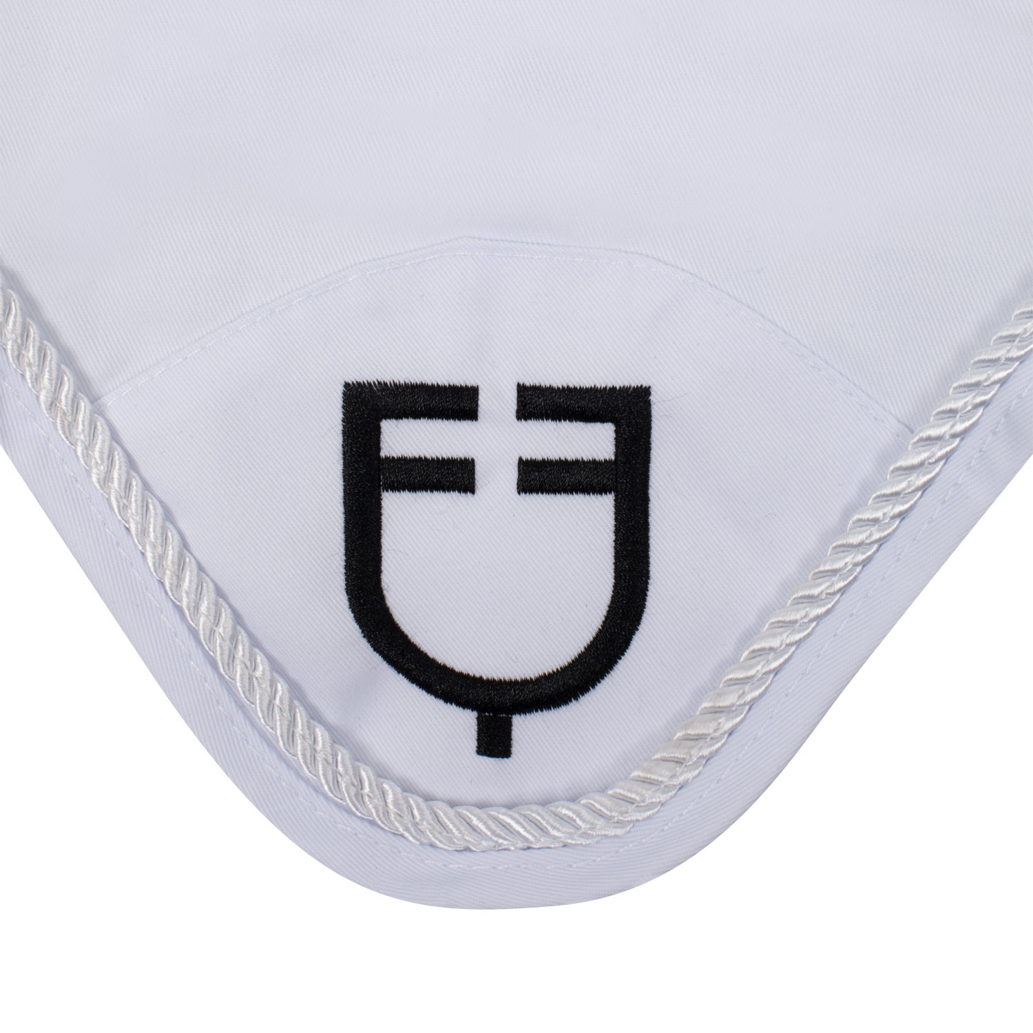 Fliegenhaube Baumwolle mit zentralem Logo