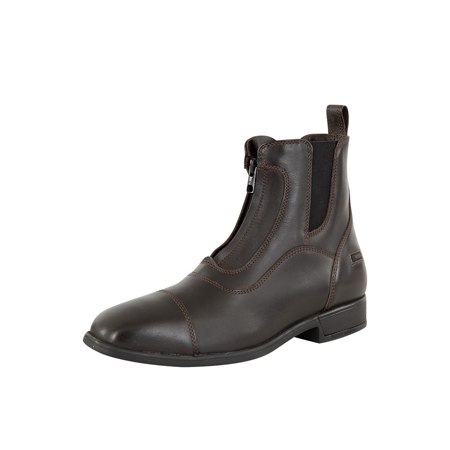 Jodhpur-Stiefeletten CL + Duchesse Zip