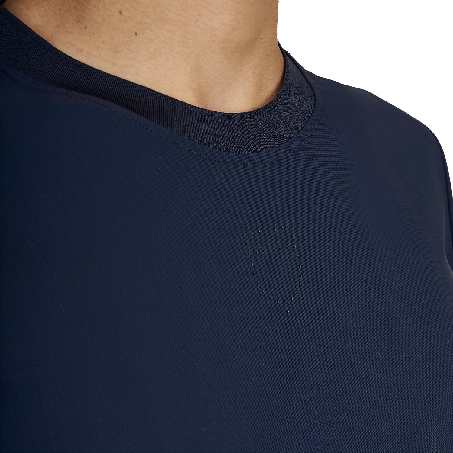Trainings-T-Shirt für Herren aus technischem Gewebe mit Mikrolöchern