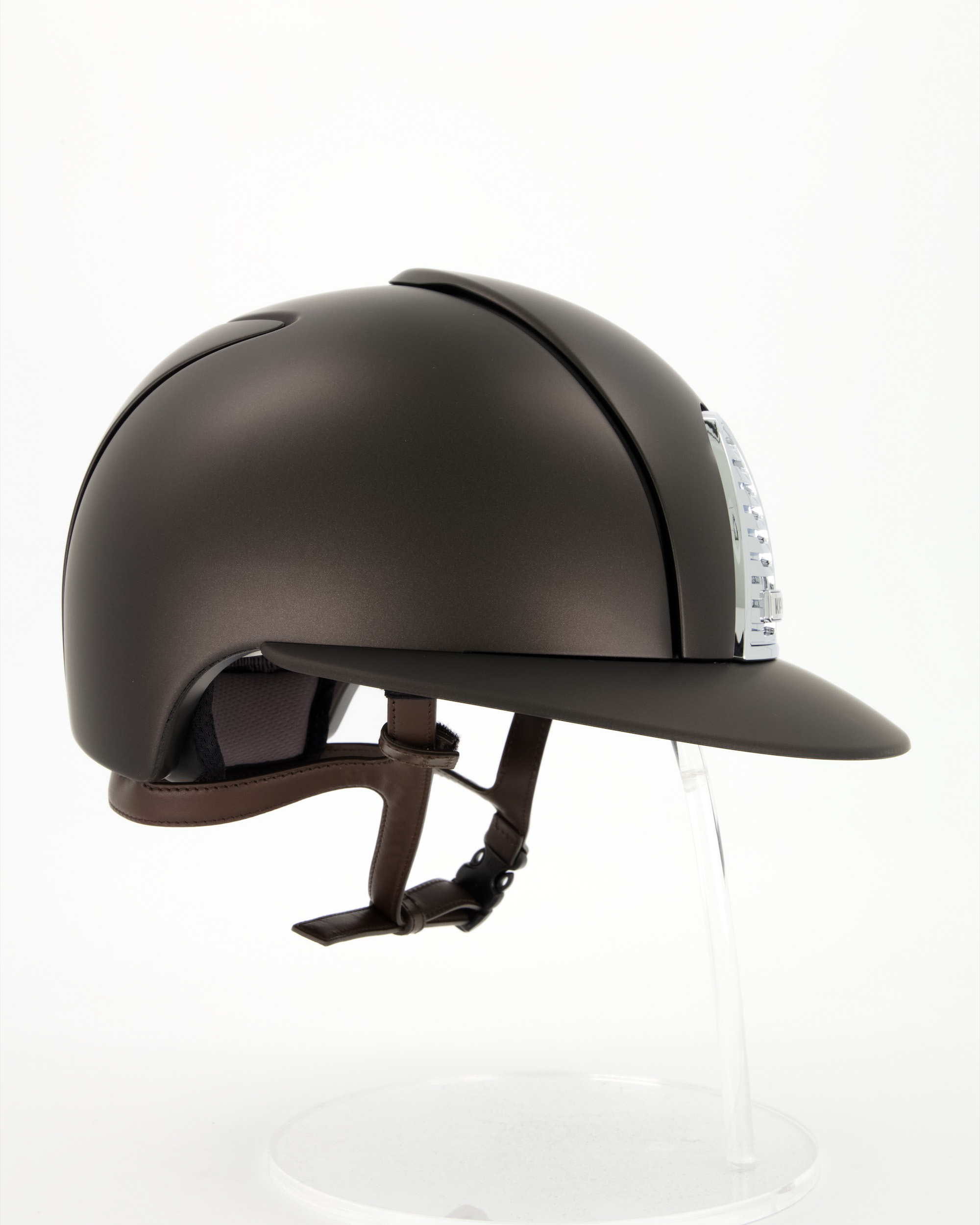 Riding helmet Cromo 2.0 Textile Polo Mirror Cromo in brown