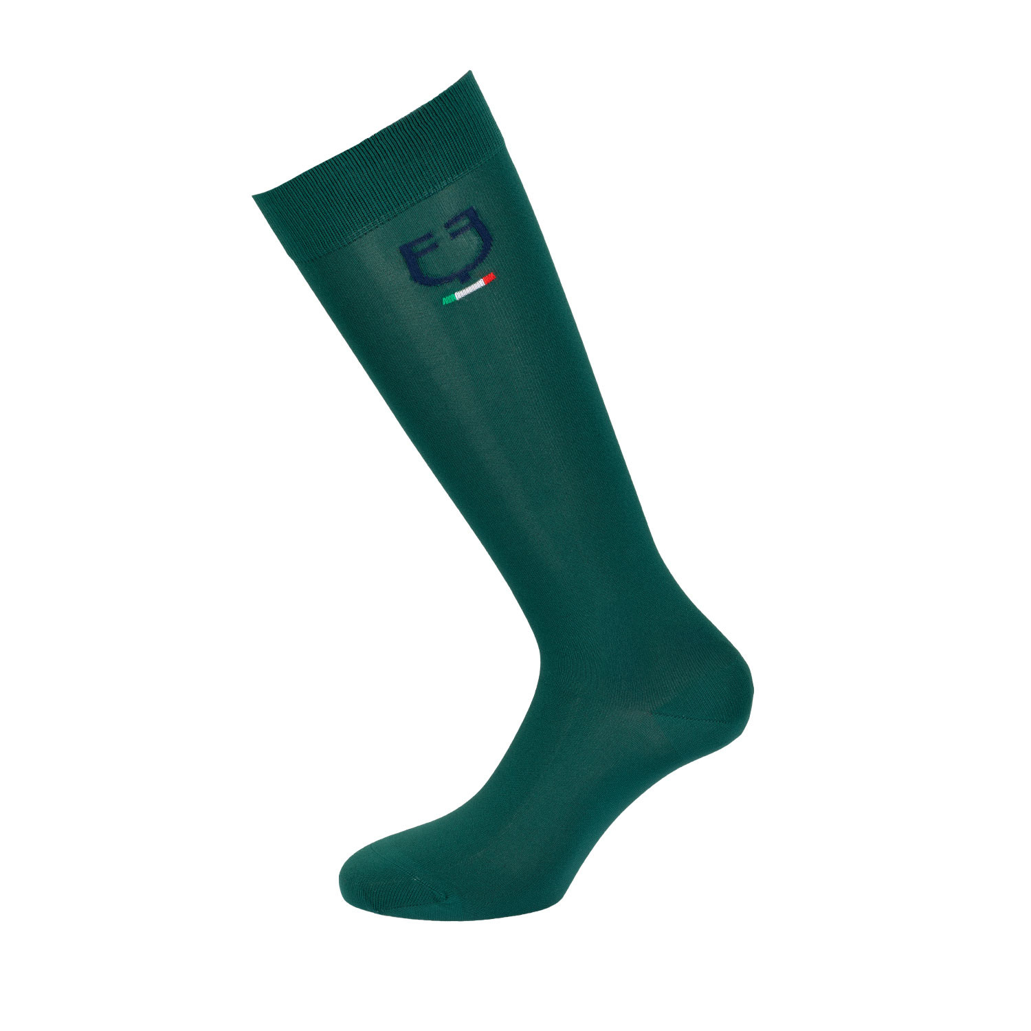 Technische Stretch-Socke mit italienischer Flagge