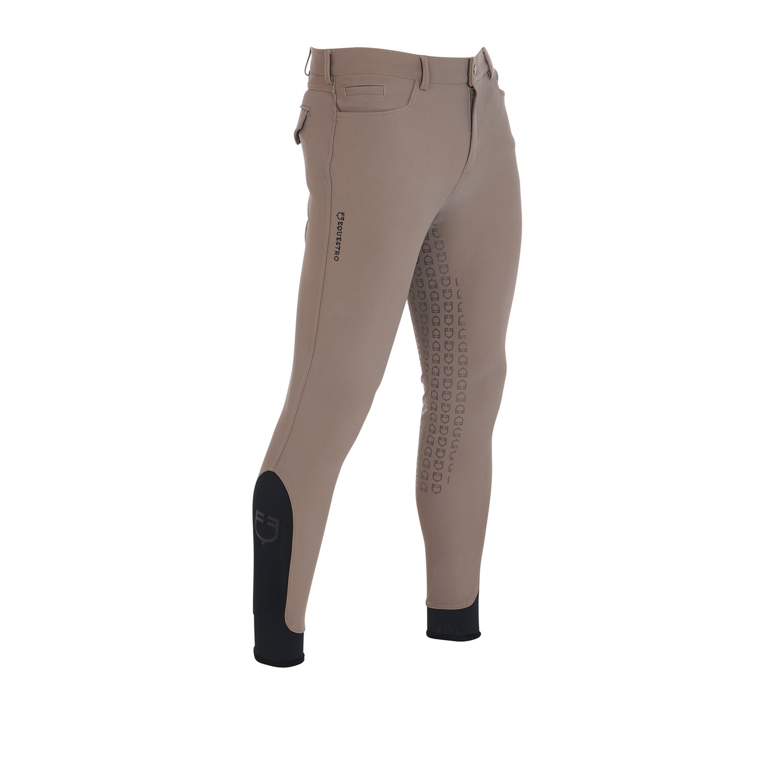 Herren-Reithose Slim Fit mit Vollbesatz