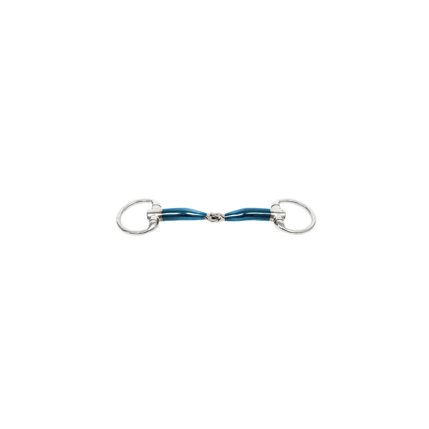 Sweet Iron Kloben bradoon-gebrochen-16 in blau