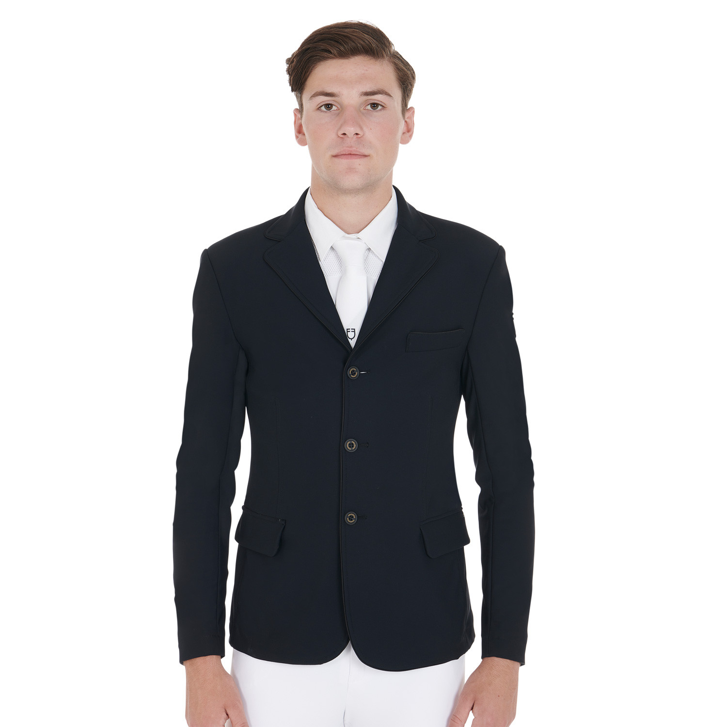 Herren-Turnierjacke mit seitlicher Reißverschlusstasche