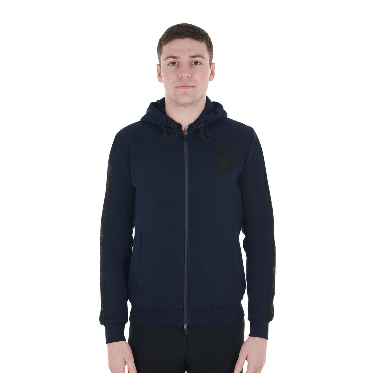 Kapuzen-Sweatshirt für Herren mit Fleece-Innenseite
