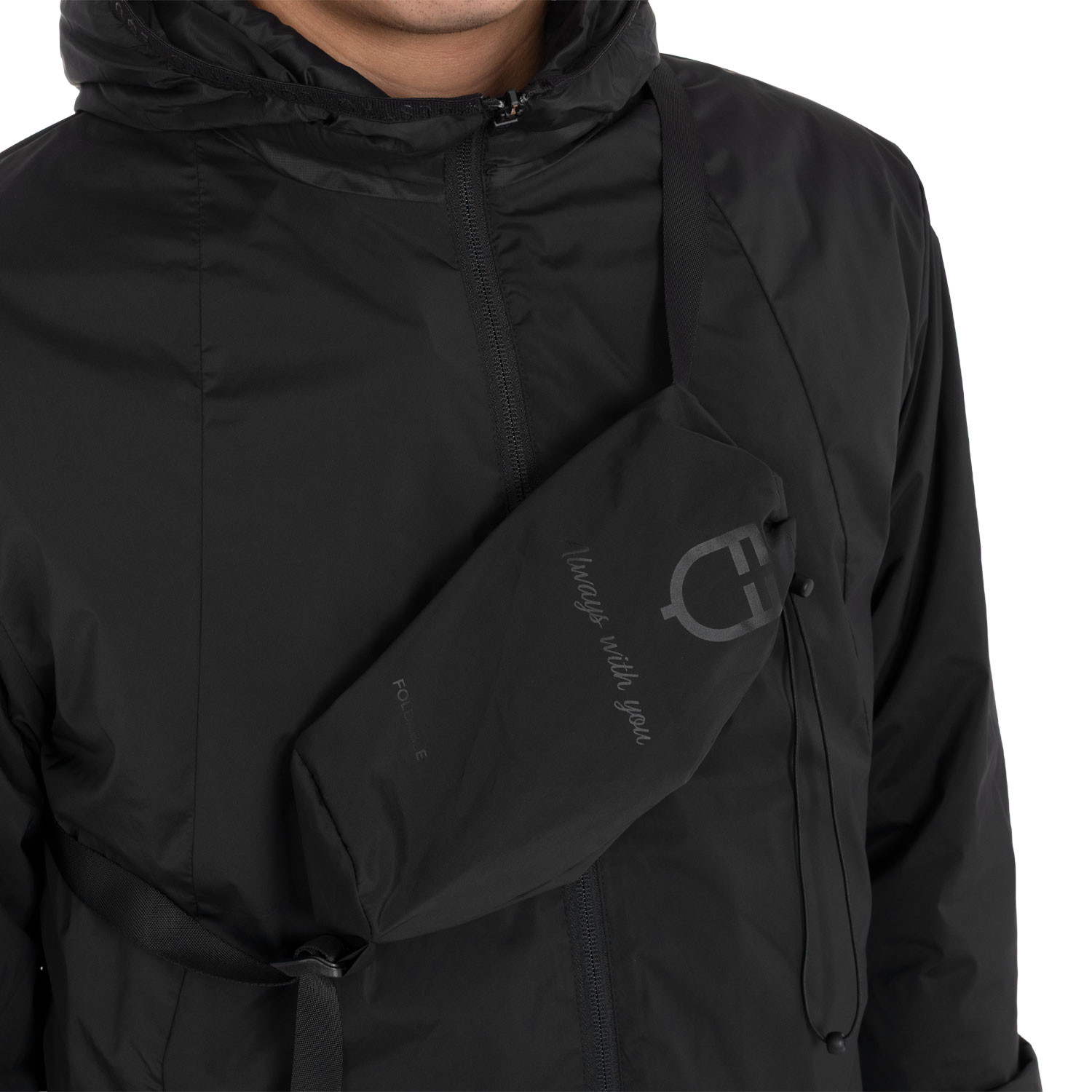 Herren-Softshelljacke Foldable line
