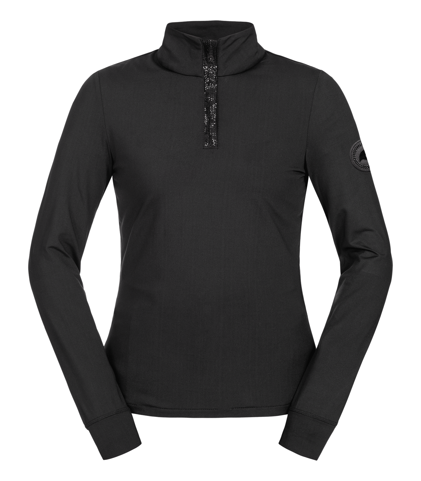 Women's Esthal functional shirt in black