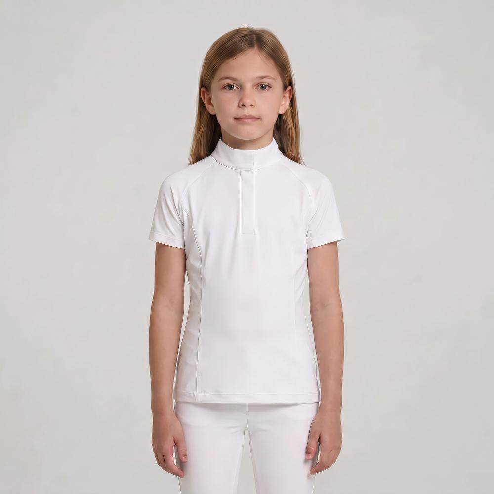 Turniershirt Classic Mädchen kurzarm