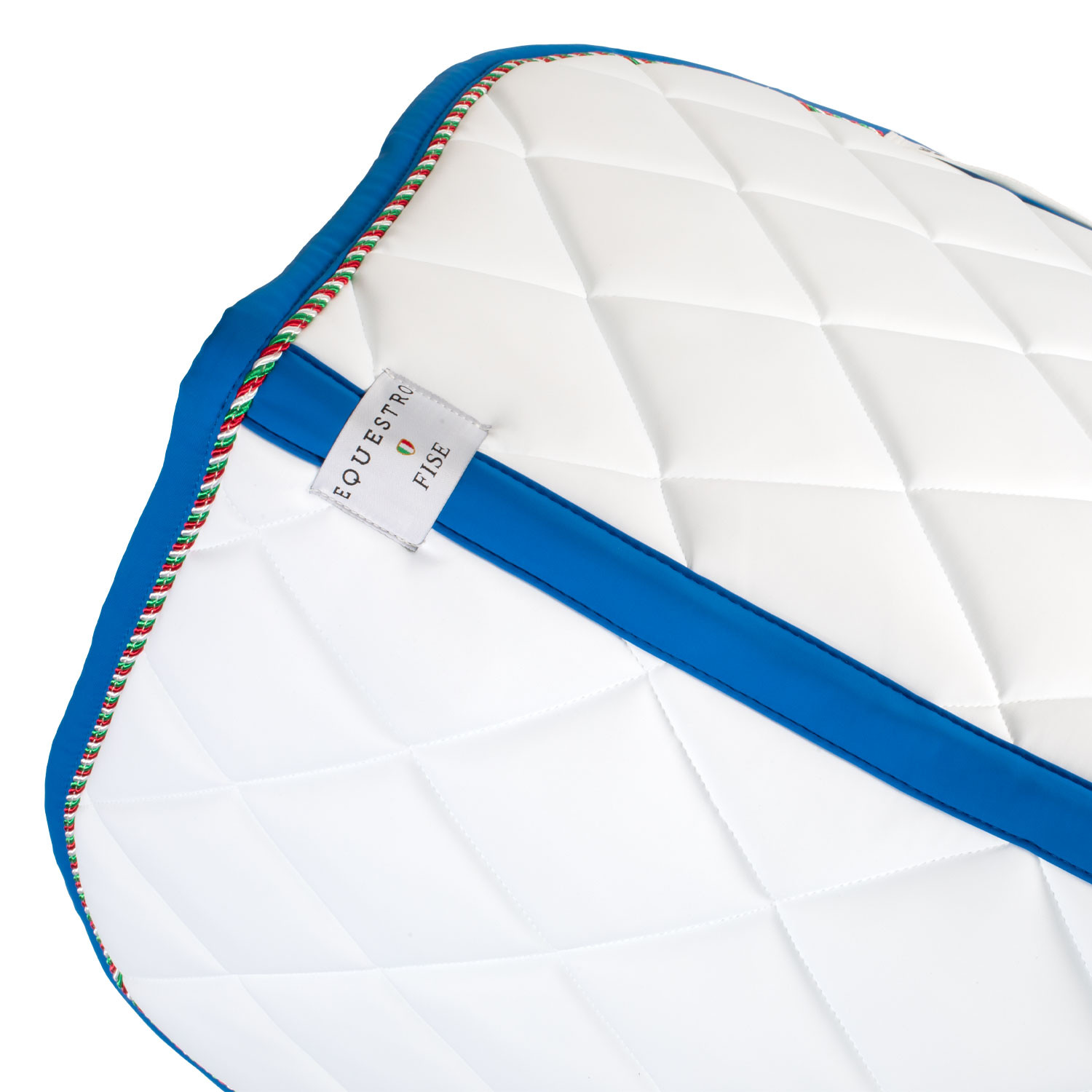 Springschabracke mit Paspel in italienischen Farben X FISE
