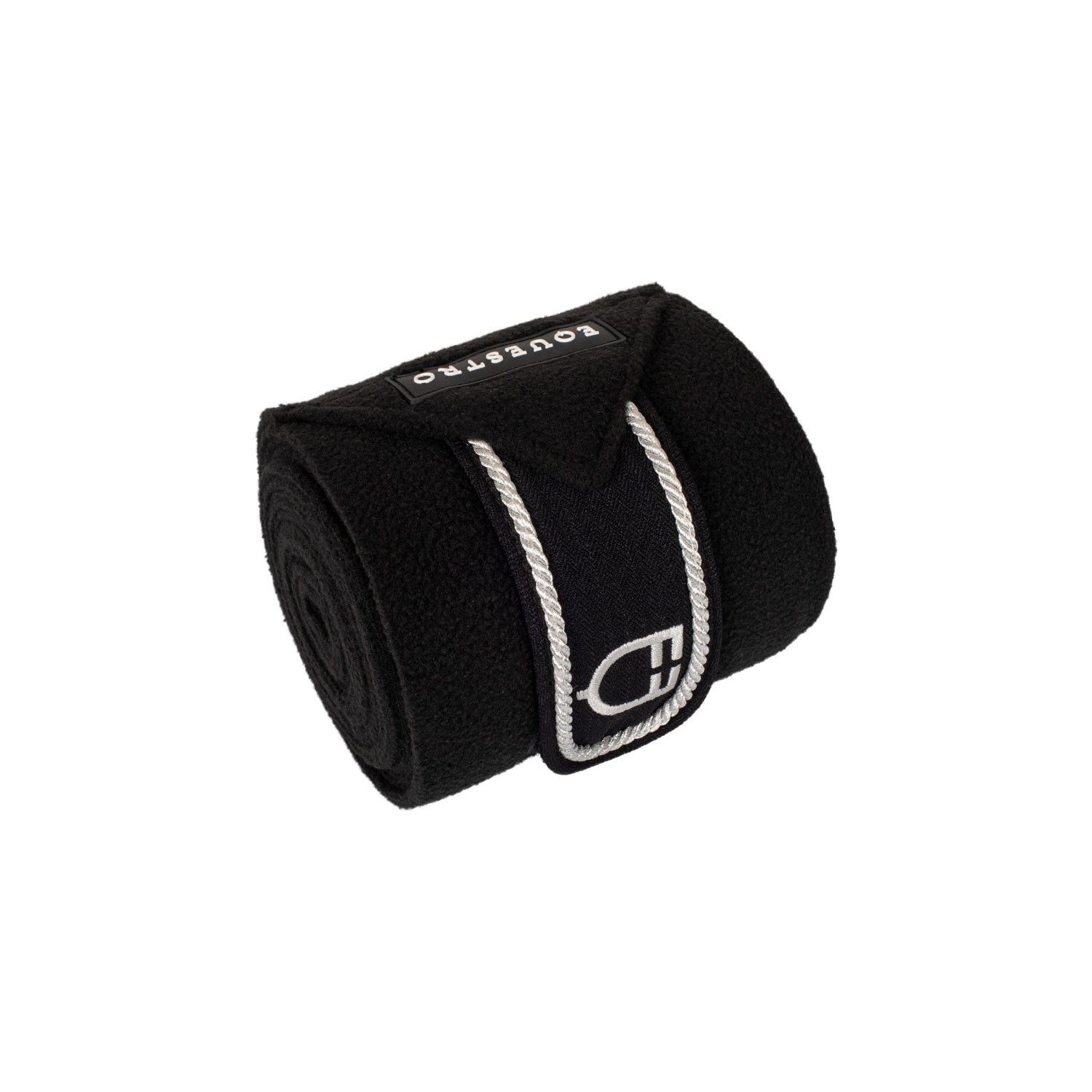 Pony-Fleecebandagen mit gesticktem Logo