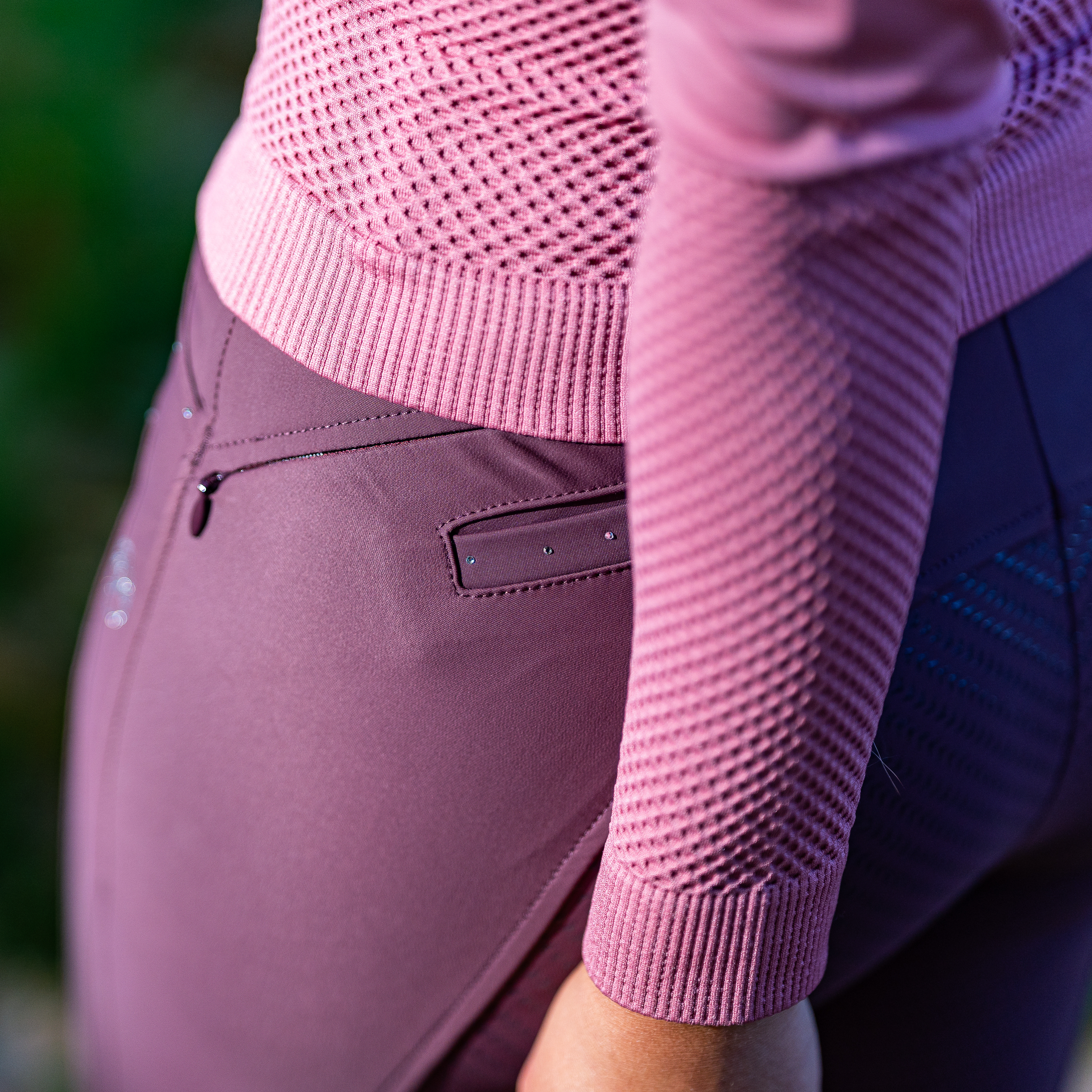 Pantalon d'équitation dame Zaya avec full grip