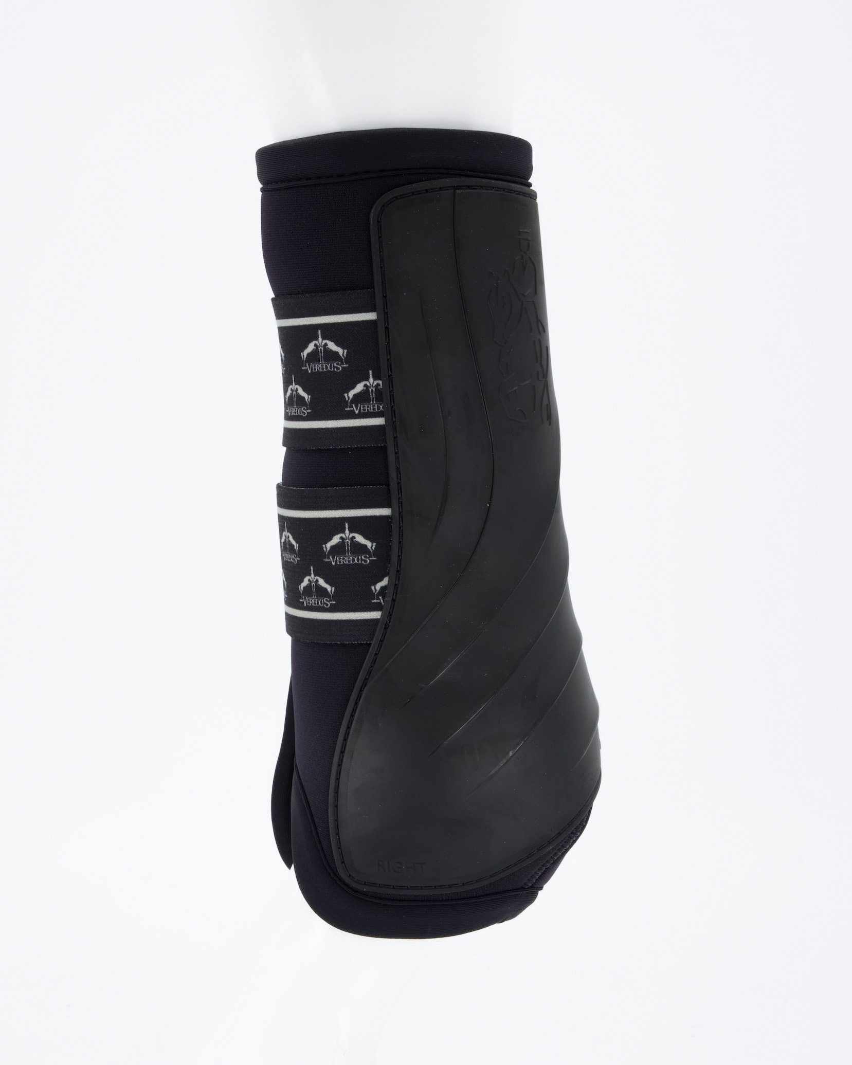 Dressurgamaschen Absolute Isabell Werth für Vorne Elastic in schwarz