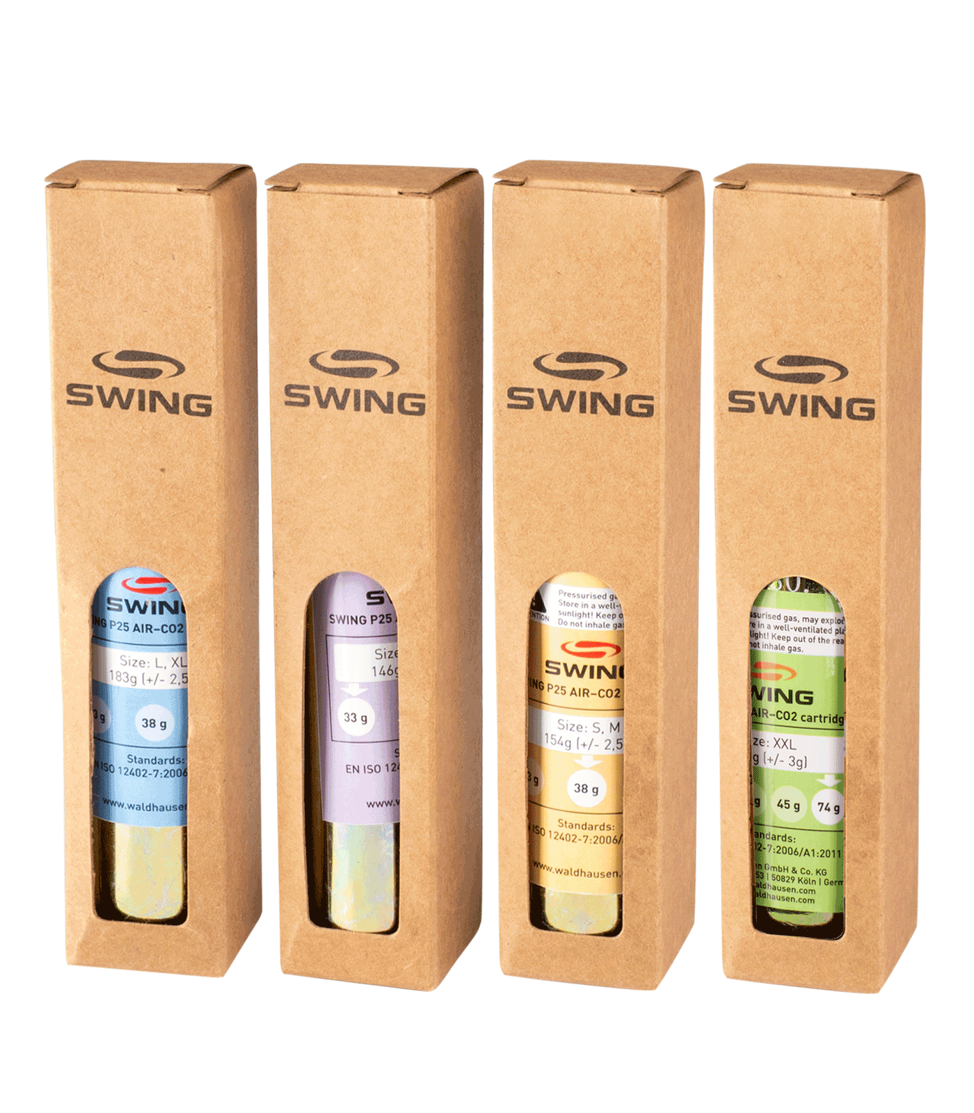Ersatzkartusche CO2 für Swing P25 AIR,