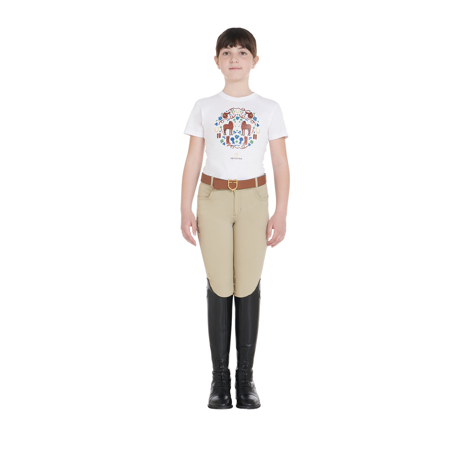 Unisex-Reithose für Kinder aus Funktionsgewebe