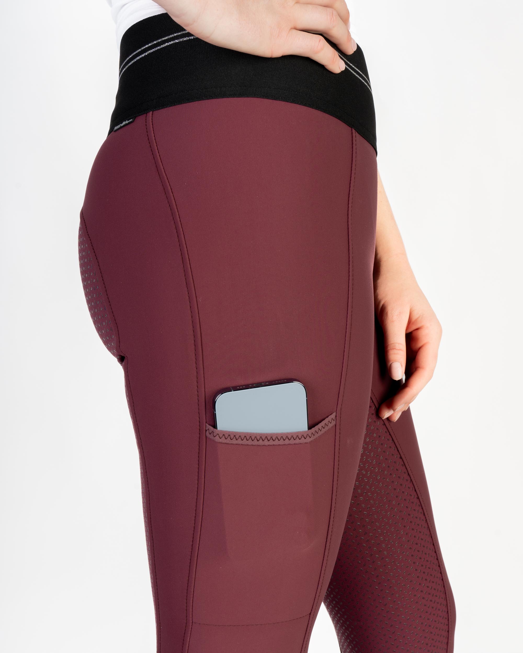 Ladies riding leggings Gia Athleisure full grip