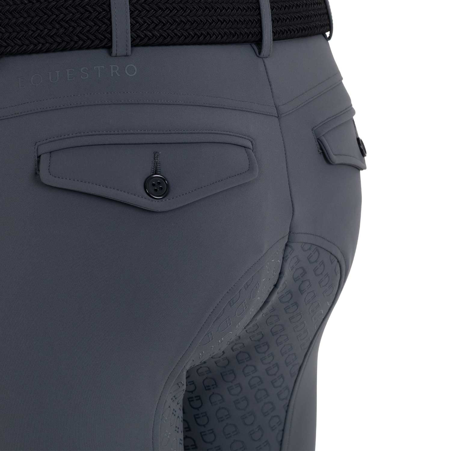 Herren-Reithose Slim Fit mit Vollbesatz