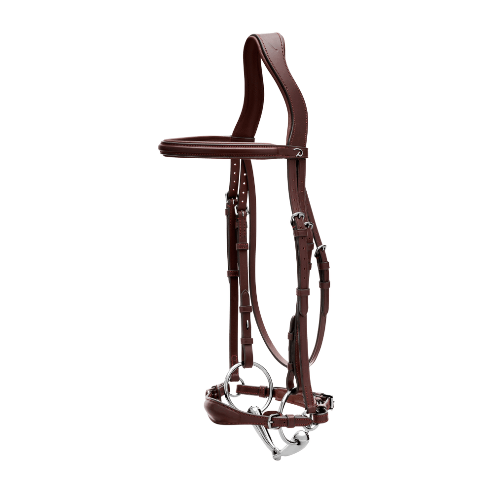 Trense mit verstellbarem hannoverschem Reithalfter NE