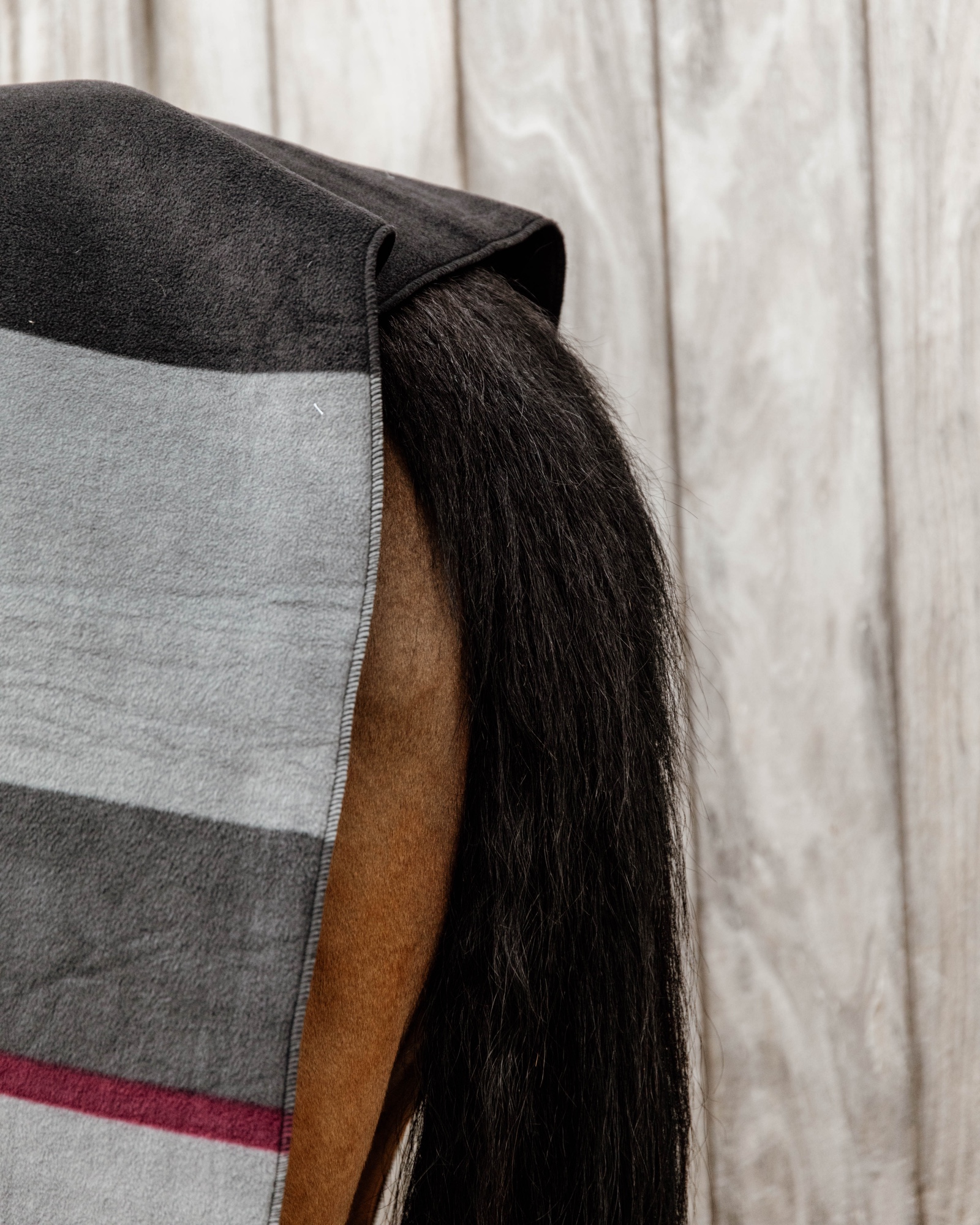 Square Stripes Heavy fleece blanket