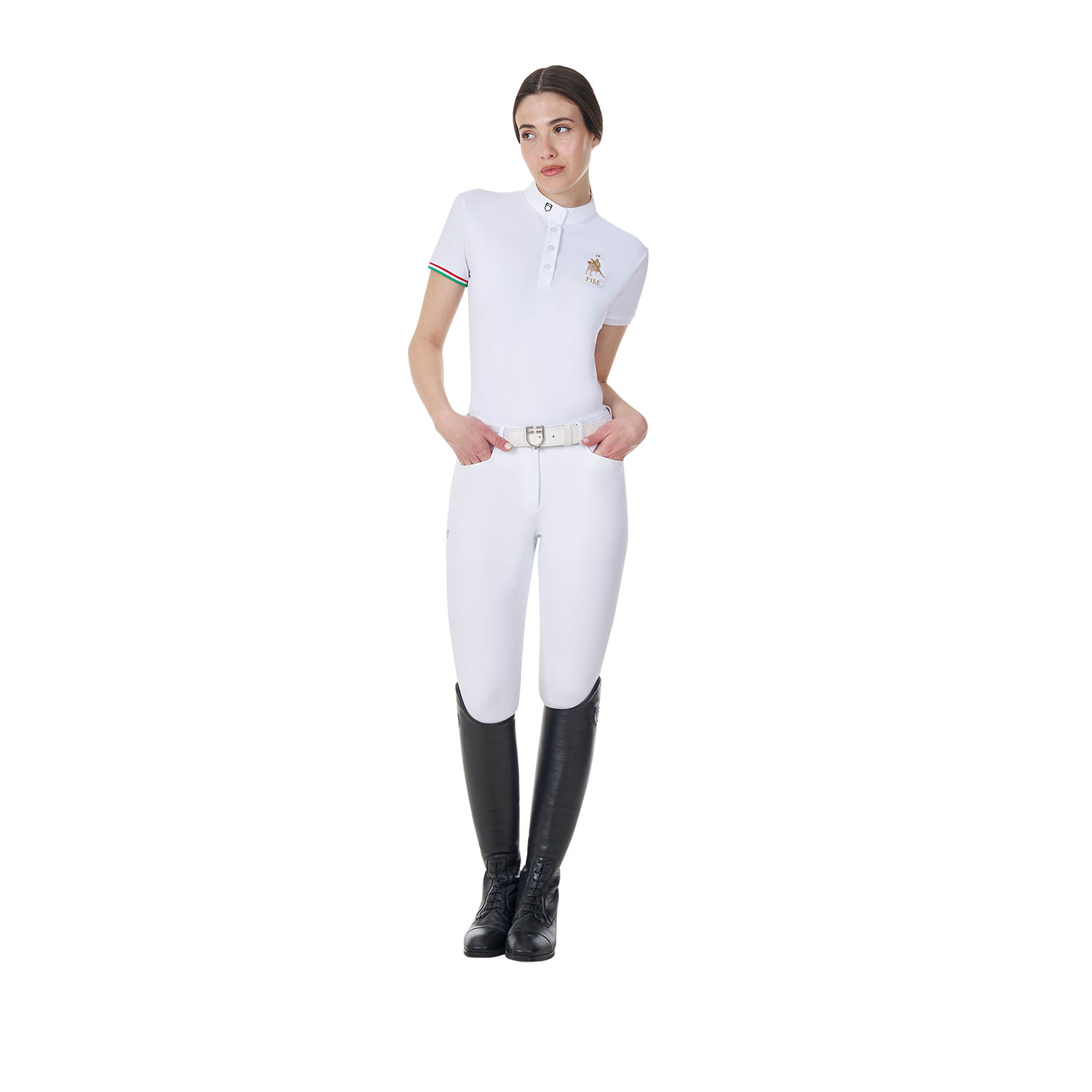 Herren-Vollbesatz-Reithose X FISE