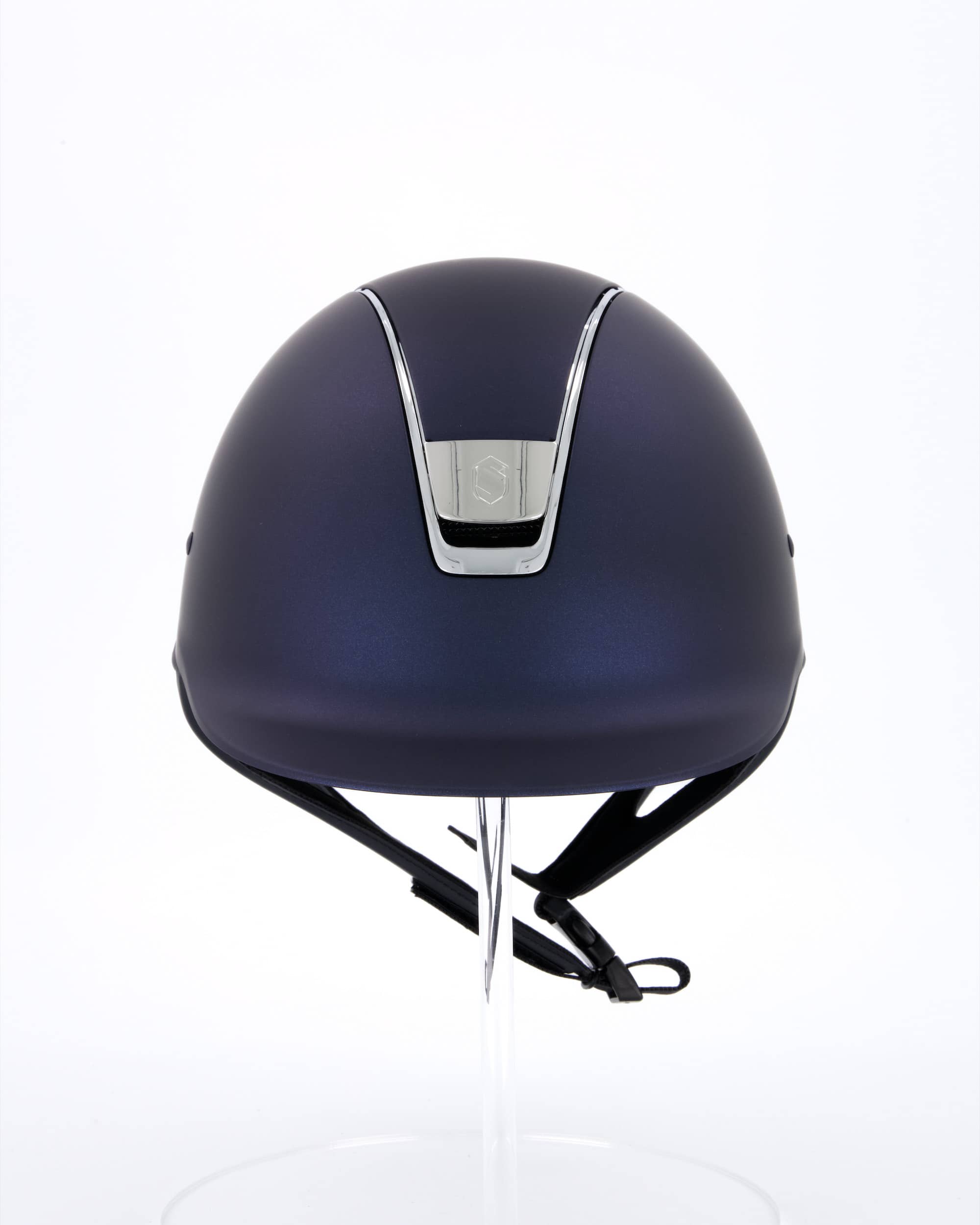 Riding helmet Shadowmatt Chrome in blue