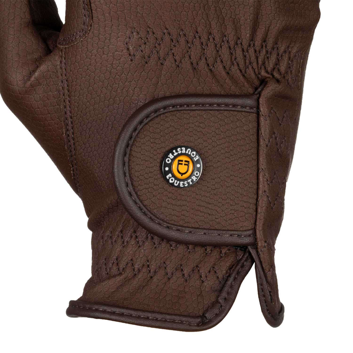 Unisex-Handschuhe aus Kunstleder mit Abreißverschluss