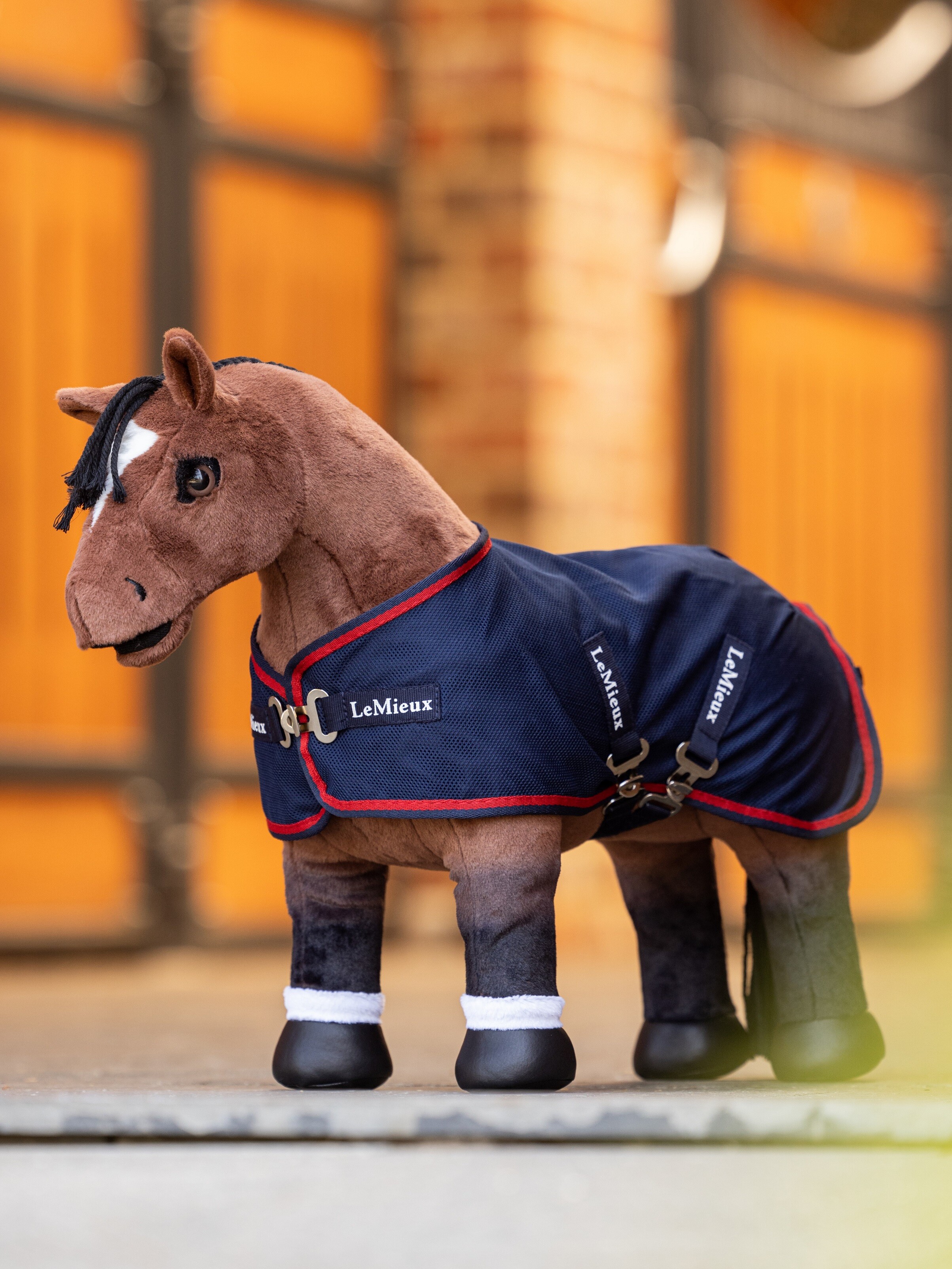 Couverture séchante en mesh Toy Pony marine
