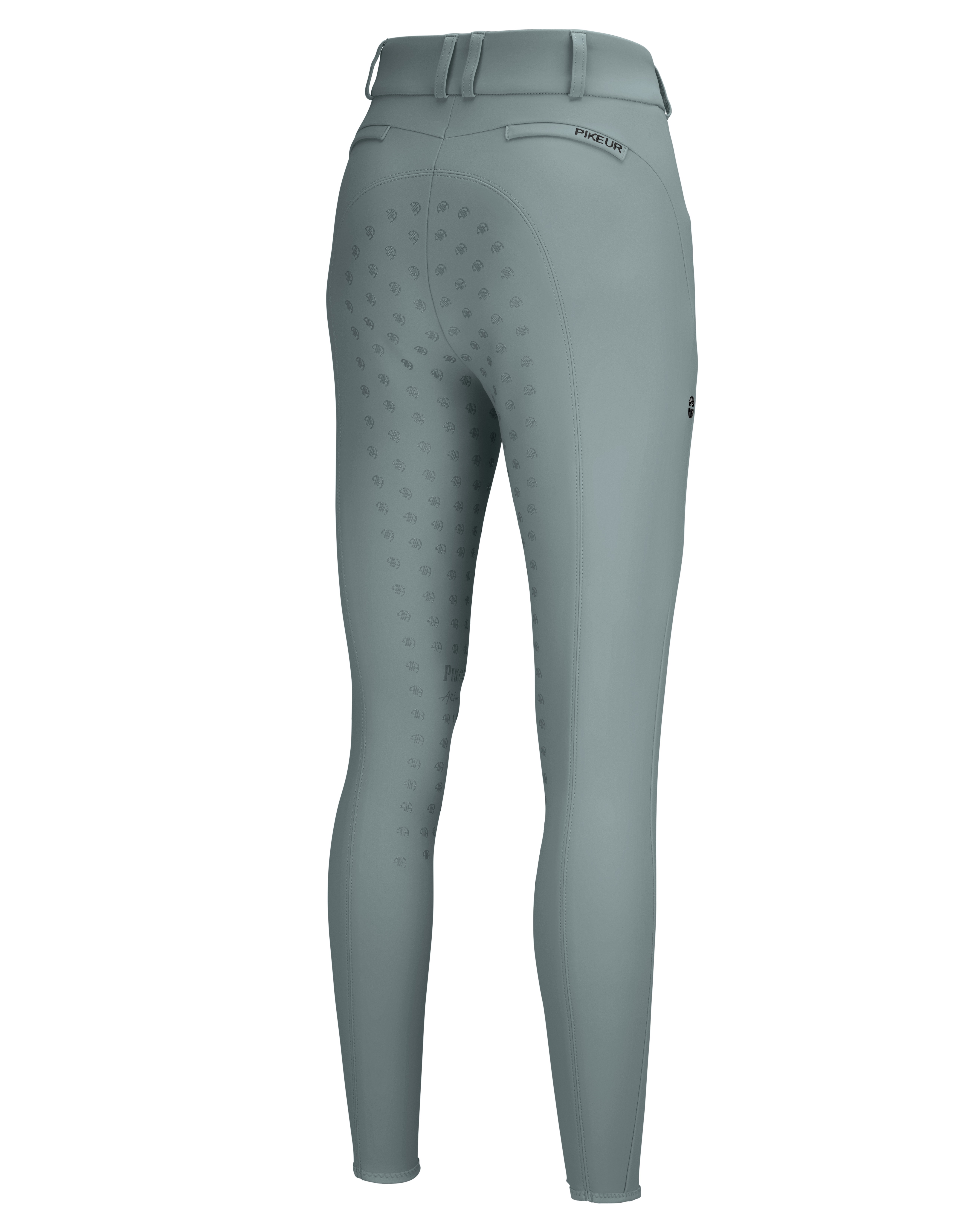 Riding breeches ladies athleisure mid-waist with full grip