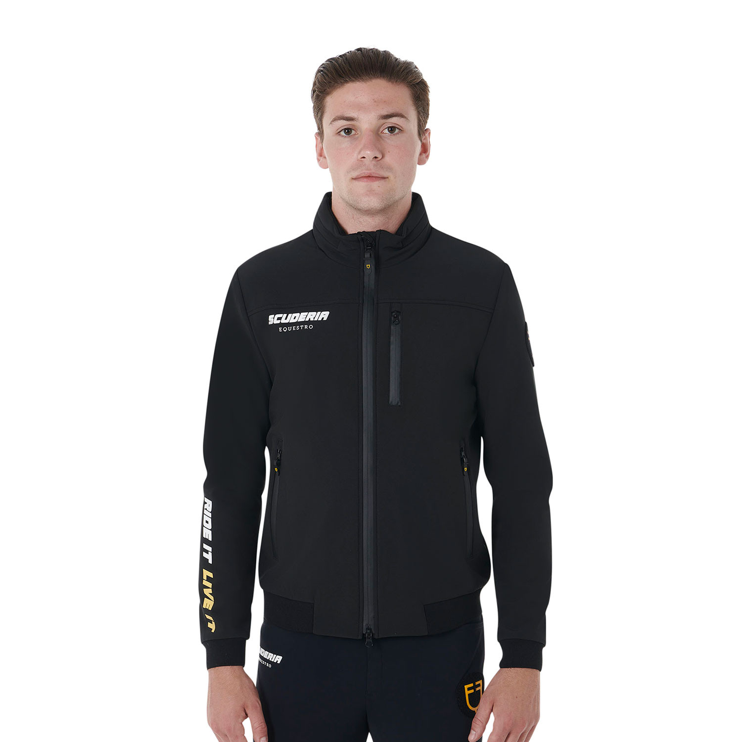 Scuderia Herrenjacke aus technischem Gewebe