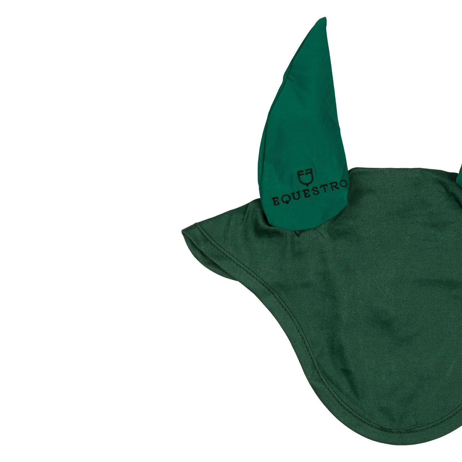Pony-Fliegenhaube aus Baumwolle mit elastischen Ohren