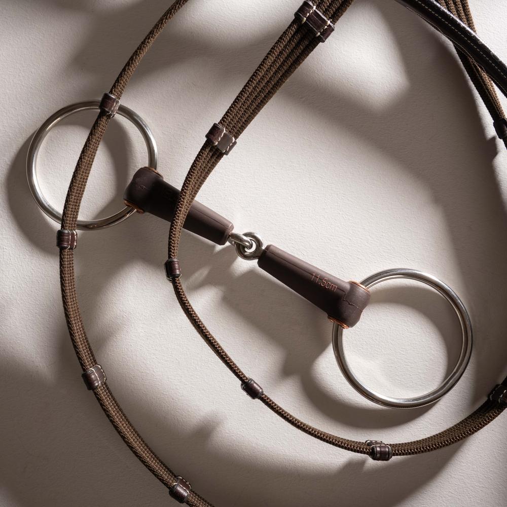 Snaffle Flex Single Jointed Loose Ring Medium