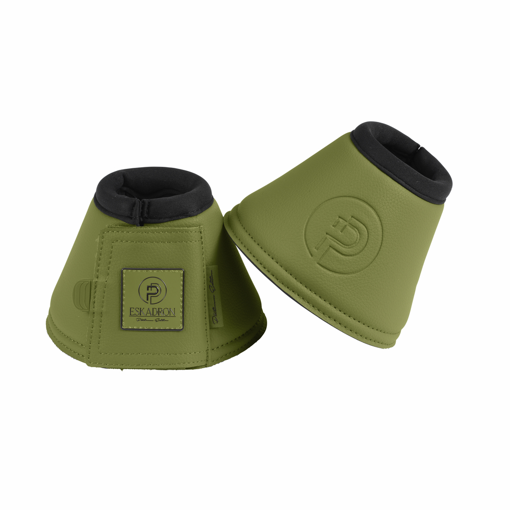 Hoof bells Faux Leather Platinum
