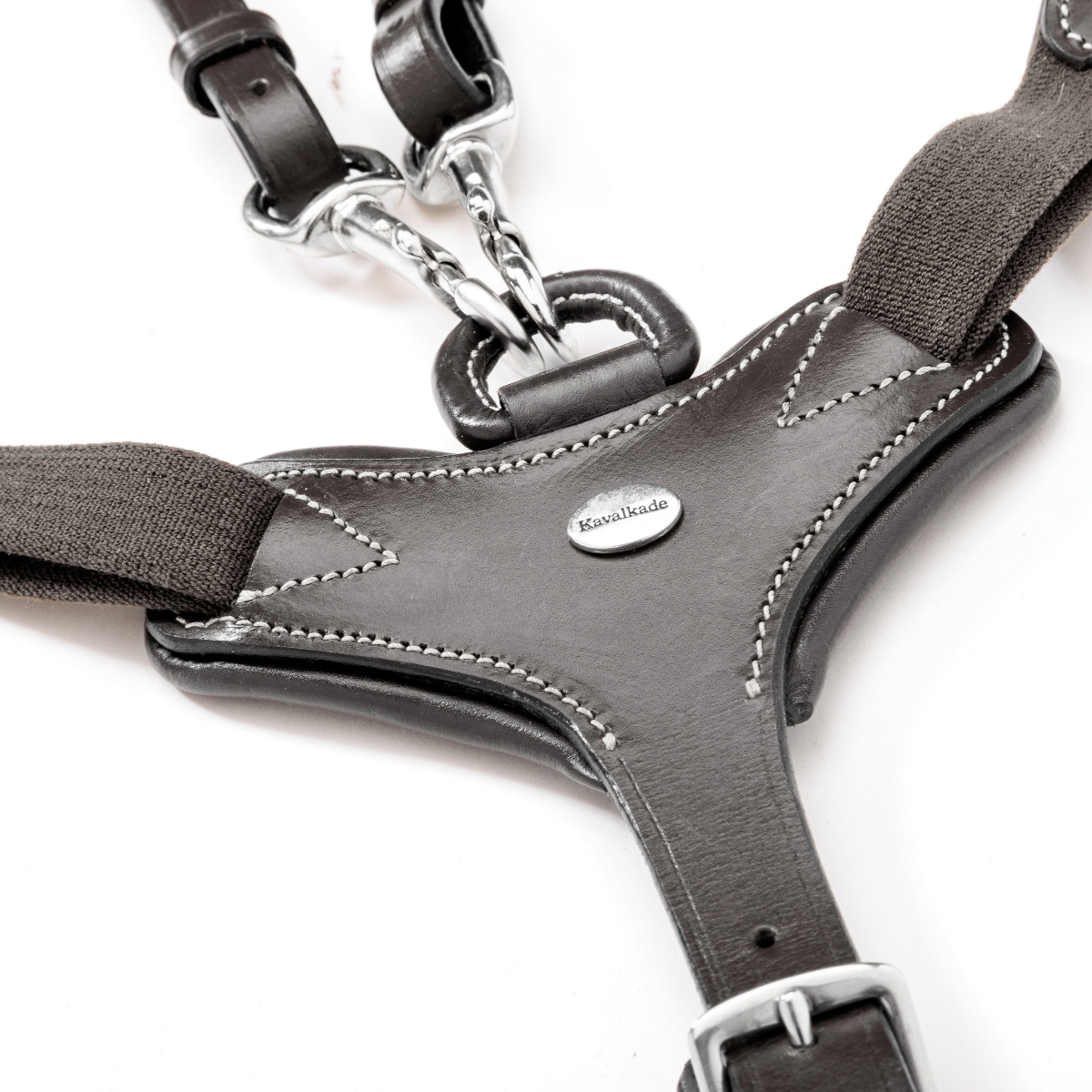 Breastplate "Bianca" 5-pt. with elastic