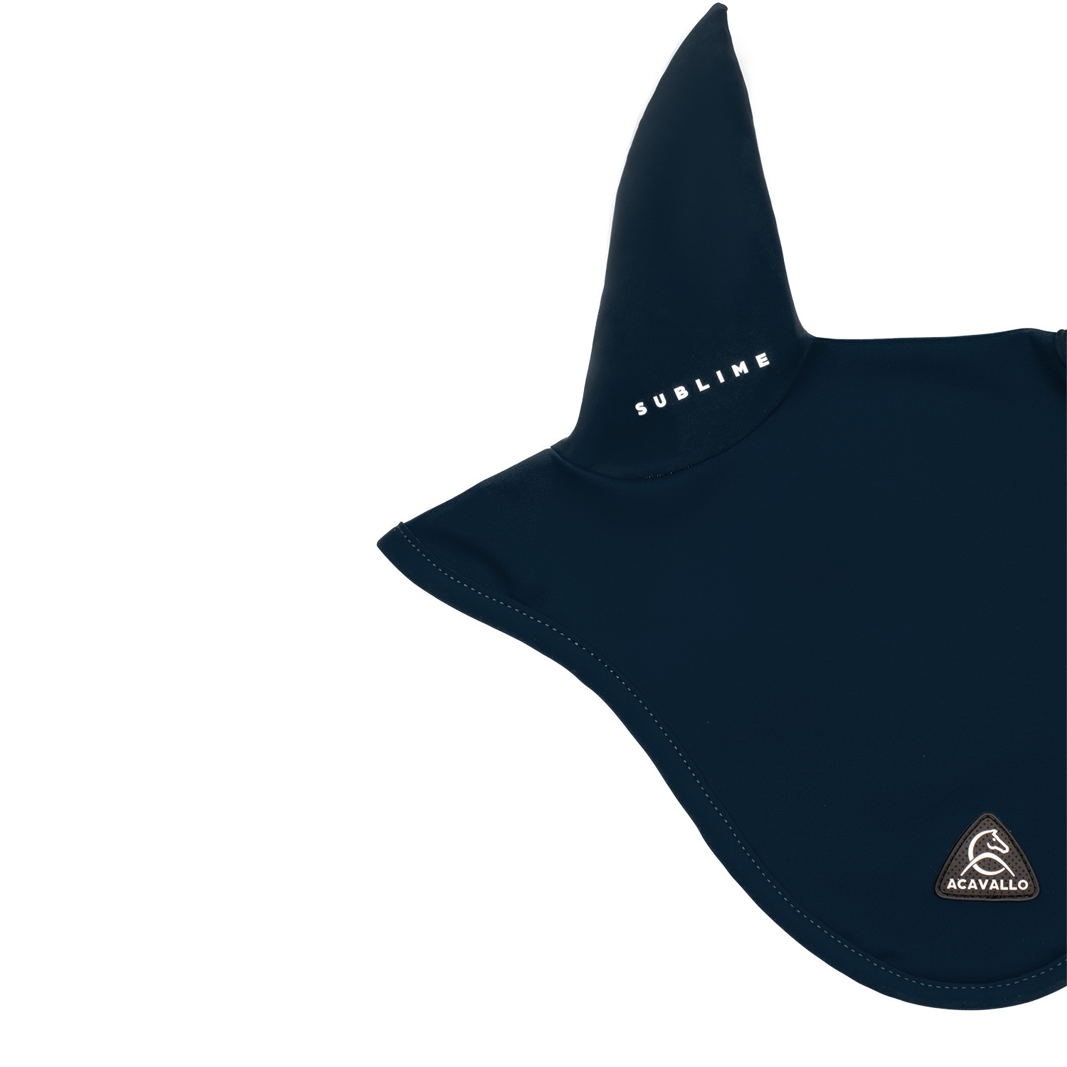 Sublime Fliegenhaube aus Spandex mit Silikon-Logopatch