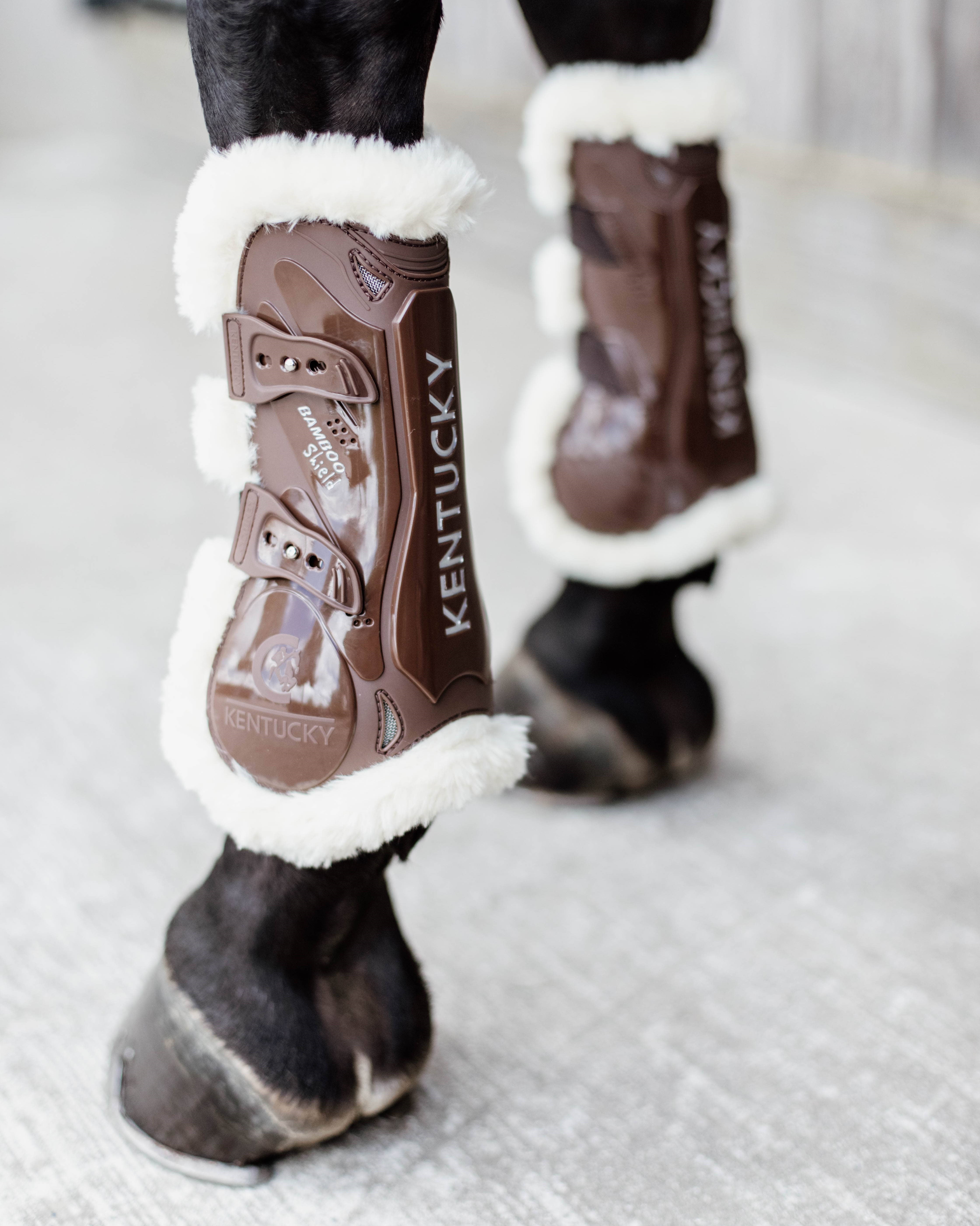 Jumping boots Bamboo Elastic Fur Vegan
