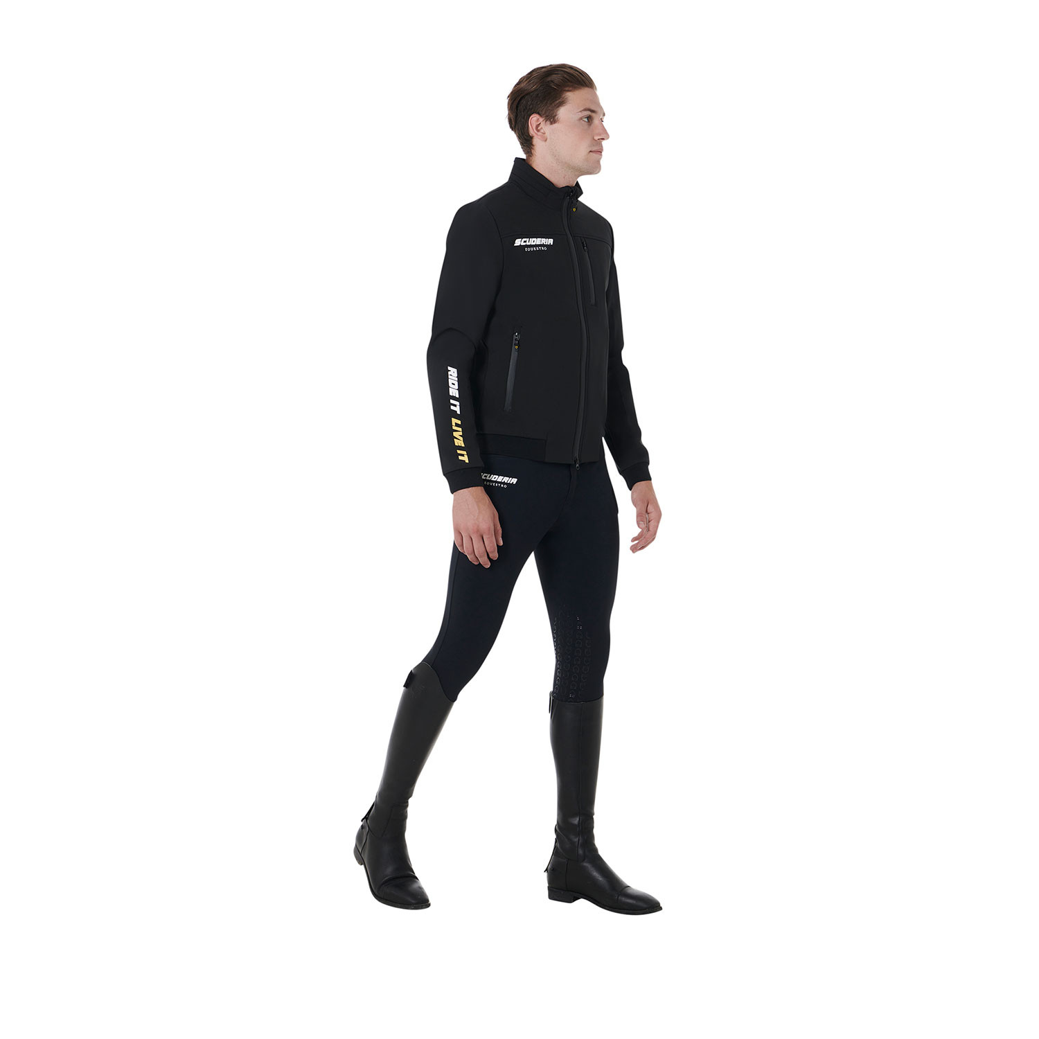 Scuderia Herrenjacke aus technischem Gewebe