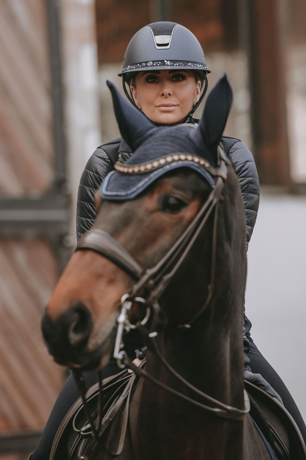 Fliegenhaube Wellington Glitter Band