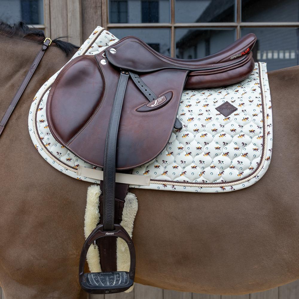 Tapis de selle Velvet Horse printing Dressage