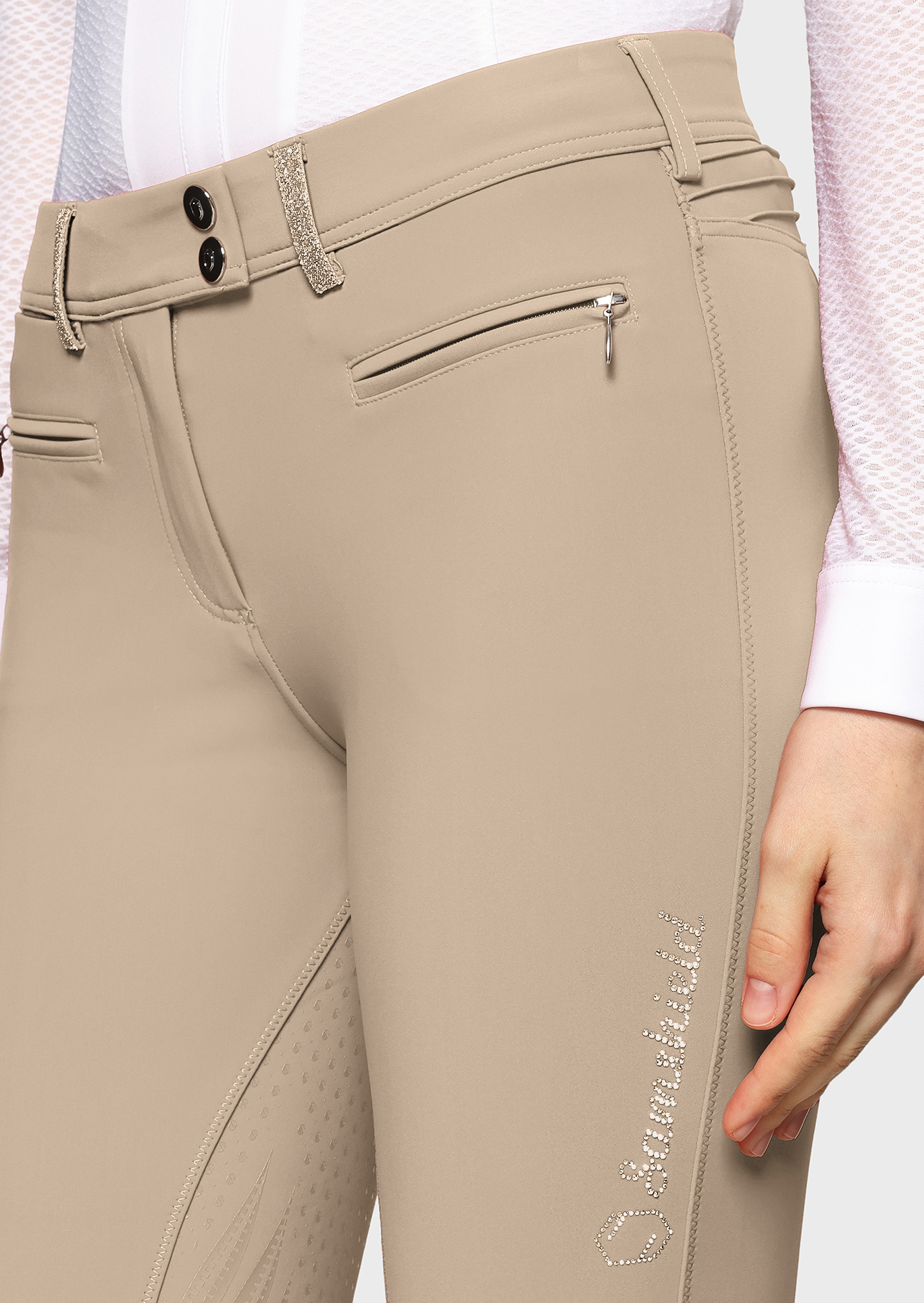 Reithose Damen Diane Premium Vollgrip