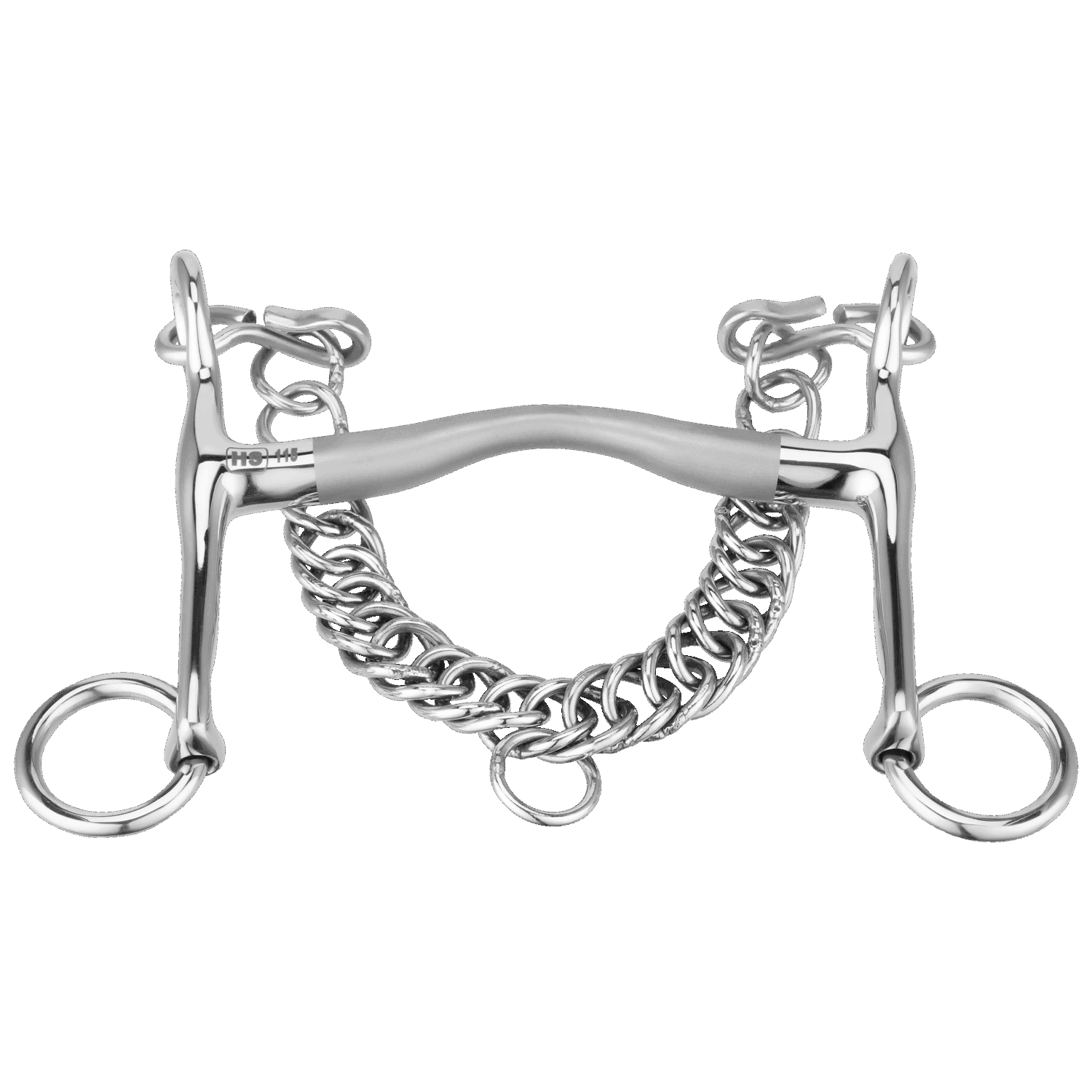 SATINOX Pony curb bit 14 mm - stainless steel