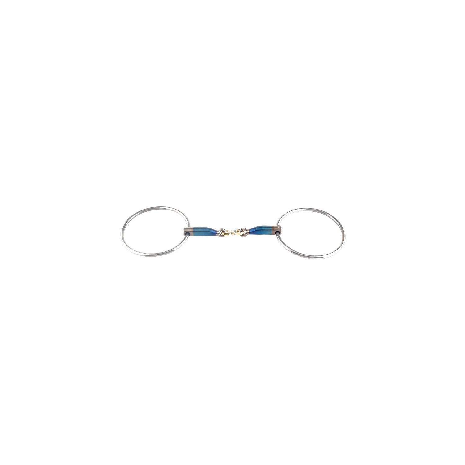 Sweet Iron beweglicher Ring groß-französisches Zwischenglied-16 in blau