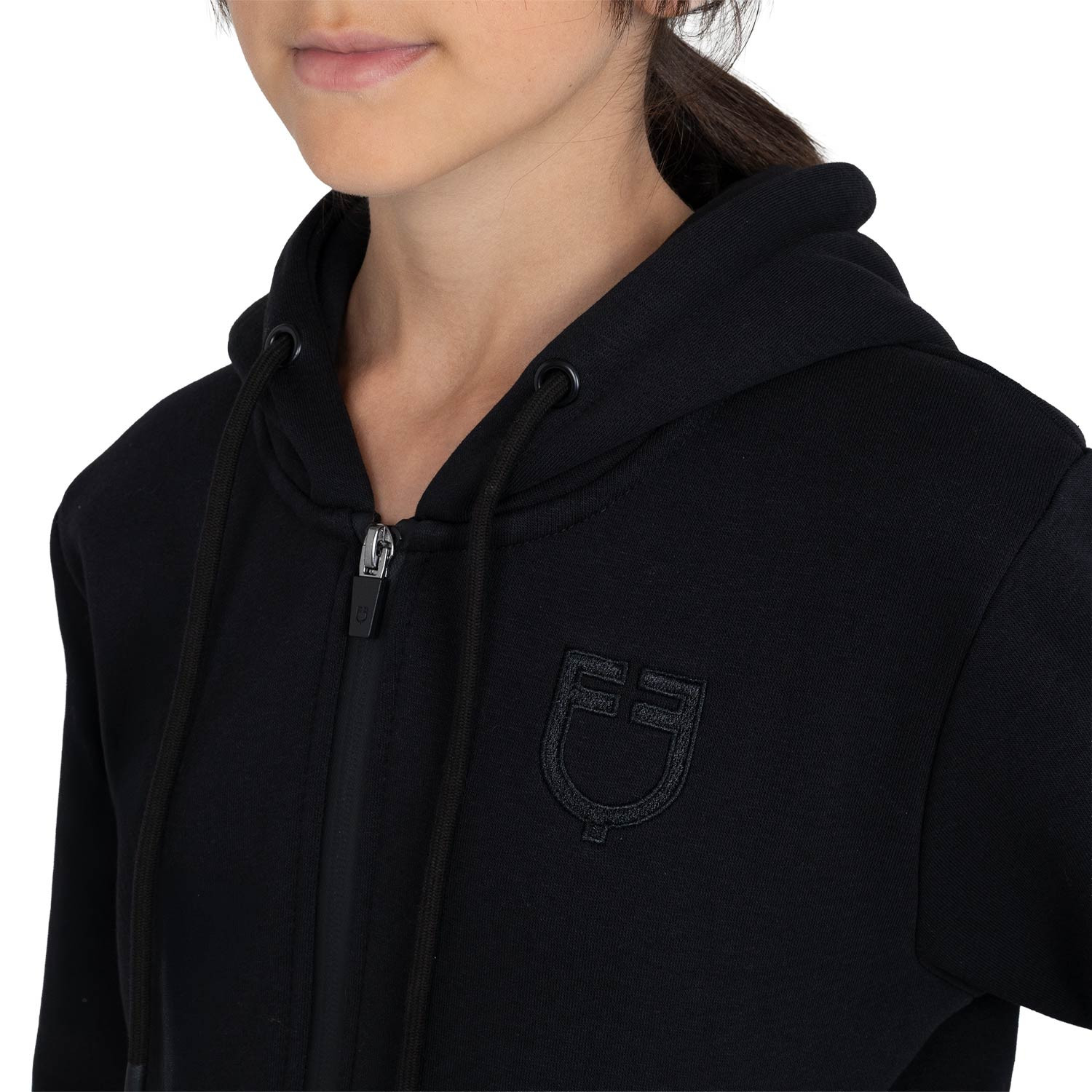 Unisex-Kinder-Hoodie mit Frontreißverschluss
