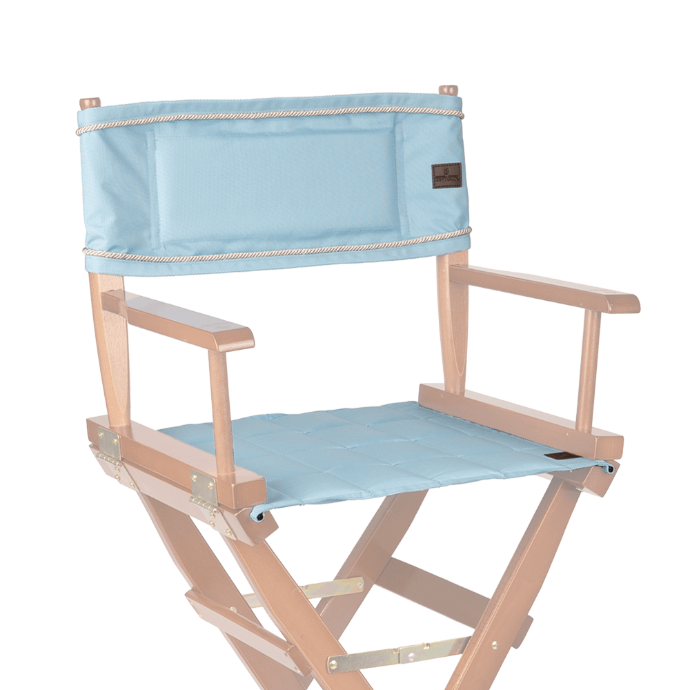 Seat and backrest for director's chair