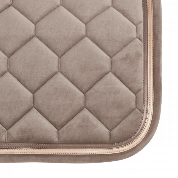 Saddle pad Tamini in taupe