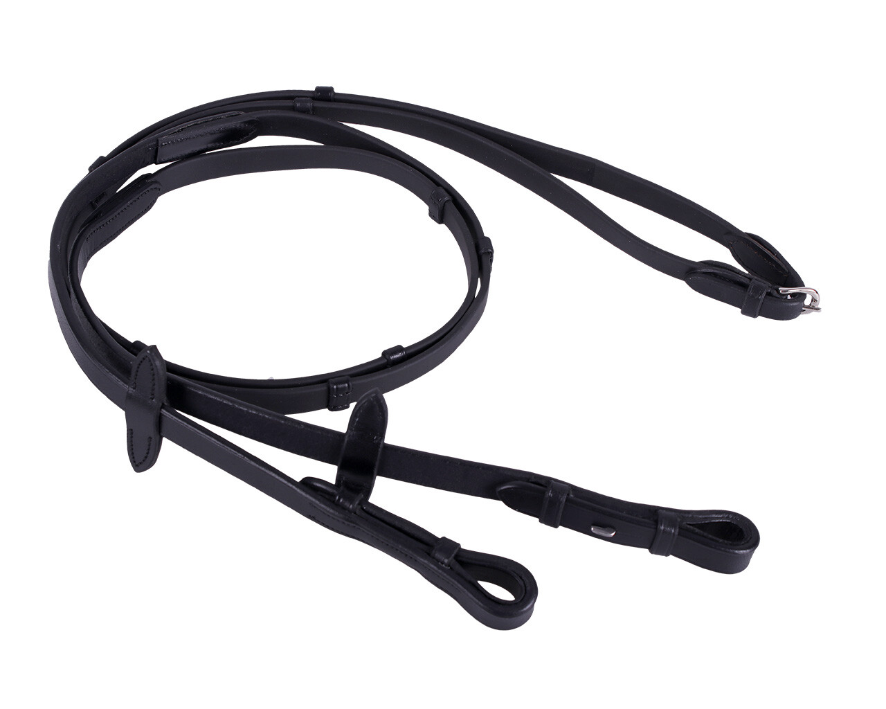 Biothane reins with stops