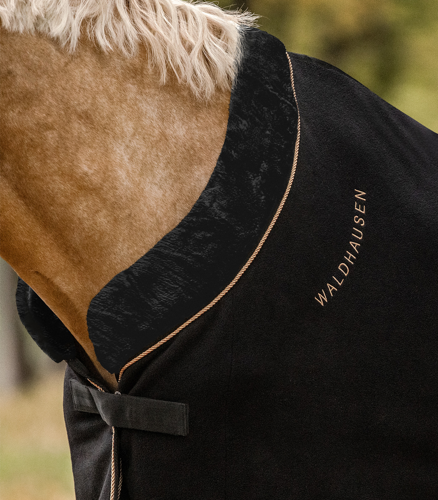 Fleecedecke modern rosé