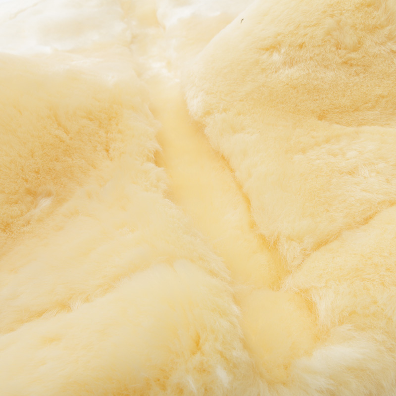 Sattelunterlage Lammfell "KavalTop"- Moosgummi