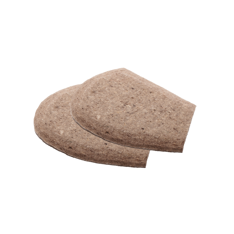 Inserts pour tapis en peau d'agneau doublure intérieure feutre T. 9 mm AVANT